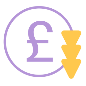 Reduced cost icon
